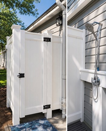 Dennis Port  Cape Cod vacation rental - Outdoor Shower