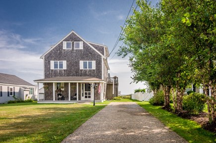Sandwich Cape Cod vacation rental - Front view from the roadside