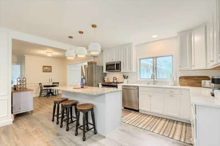 Centerville Cape Cod vacation rental - Kitchen - breakfast bar and stools