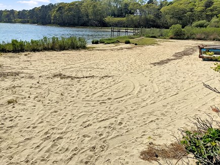 South Dennis Cape Cod vacation rental - Private Beach Area 4/10 of a mile from house