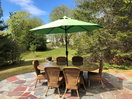 Brewster Cape Cod vacation rental - Outdoor patio and dining area