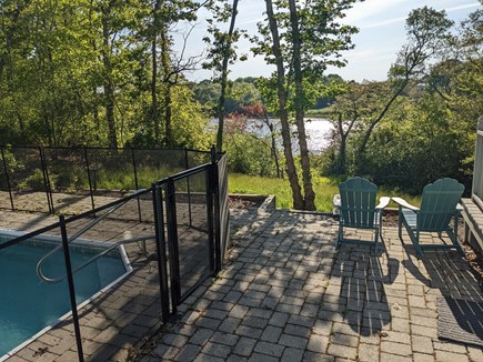 Hyannis Port Cape Cod vacation rental - Private backyard with lake access