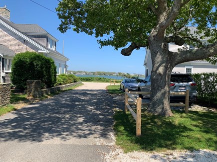 Tea Ticket Falmouth Cape Cod vacation rental - View from front door.