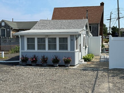 Plymouth, White Horse Beach MA vacation rental - Front of cottage with private parking