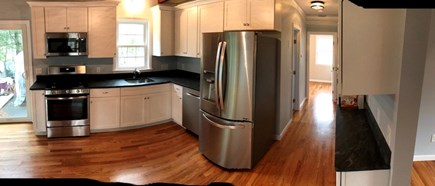 East Falmouth, Hatchville  Cape Cod vacation rental - Panoramic View-Kitchen & Hallway Highlights Open Design