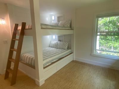 North Falmouth Cape Cod vacation rental - Bedroom 3- Full size bunk beds with twin trundle