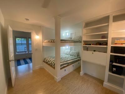 North Falmouth Cape Cod vacation rental - Bedroom 2- Full size bunk beds