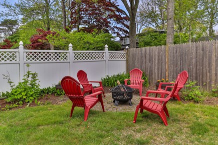 West Yarmouth Cape Cod vacation rental - Enjoy the night starts around the fire pit.