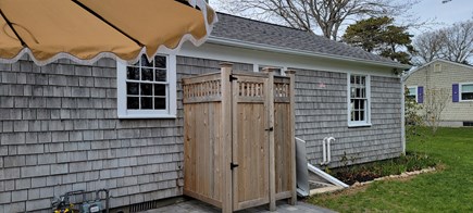 South Yarmouth Cape Cod vacation rental - Rear/Outside Shower