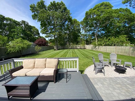 Teaticket Falmouth Cape Cod vacation rental - Enjoy the Deck with Firepit