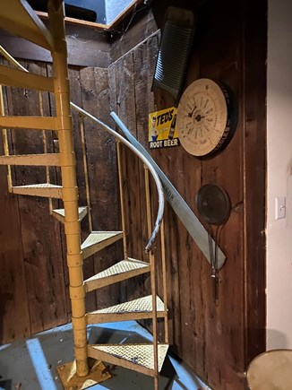 Wellfleet Cape Cod vacation rental - Spiral staircase