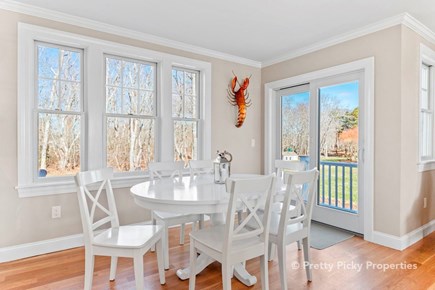 Yarmouth Cape Cod vacation rental - Dining area with a view