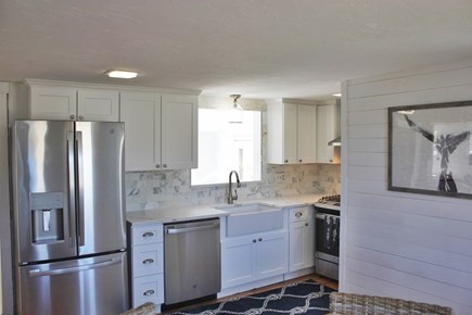 Dennis Cape Cod vacation rental - Updated Kitchen with New Stainless Steel Appliances