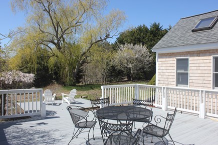 Dennis Cape Cod vacation rental - Spacious Deck with Grill