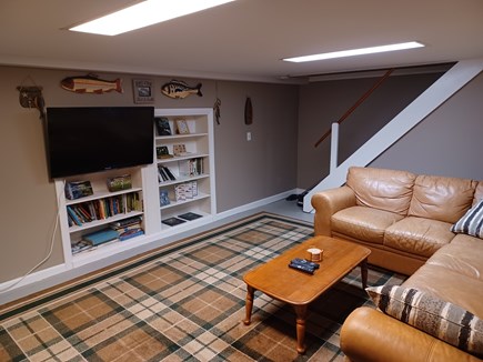 Yarmouth Cape Cod vacation rental - Bonus room in basement. Great for watching TV.
