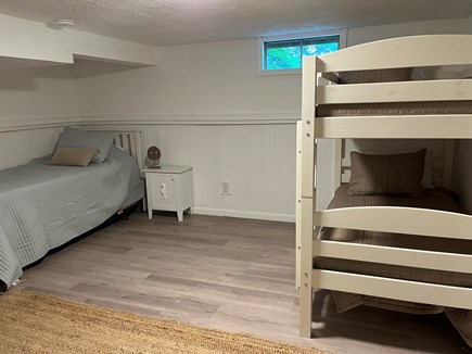 Dennis Cape Cod vacation rental - Bunk room sleeps 4 with trundle