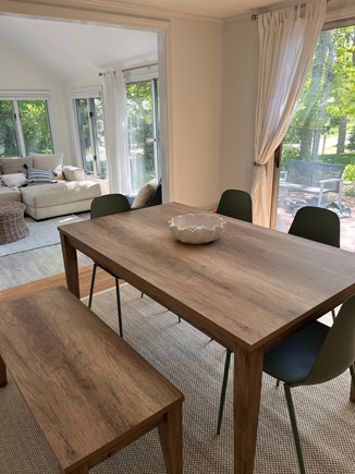 Dennis Cape Cod vacation rental - Dining room (still waiting on final touches)