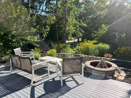 Dennis Cape Cod vacation rental - Patio and firepit