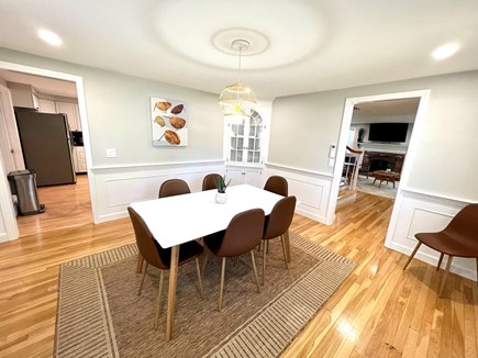 West Yarmouth Cape Cod vacation rental - Dining room that fits 8