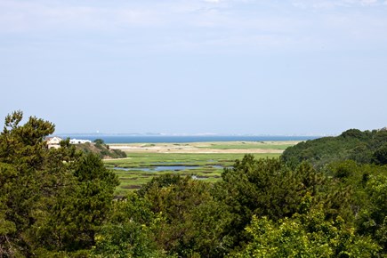 Truro Cape Cod vacation rental - View from garden sitting area.