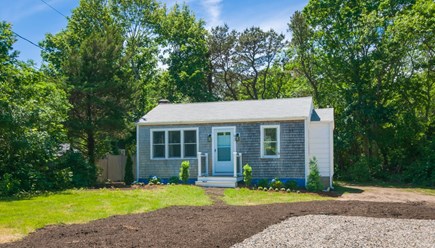 East Sandwich Cape Cod vacation rental - Roadside view with new landscaping underway