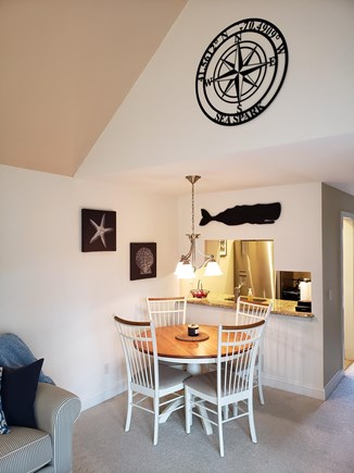 New Seabury Cape Cod vacation rental - Dining area looking into the kitchen.