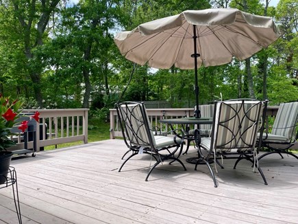 Barnstable Cape Cod vacation rental - Deck and yard