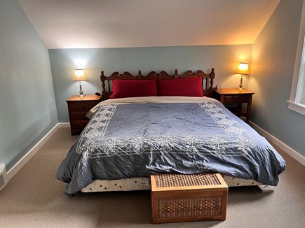 Eastham Cape Cod vacation rental - King bed bedroom upstairs