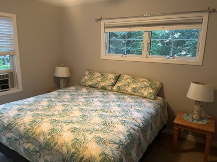 Eastham Cape Cod vacation rental - Primary Bedroom, king size bed, large closet, AC, private bath,