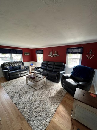 East Falmouth Cape Cod vacation rental - Comfortable Living room with plenty of seating and Smart TV