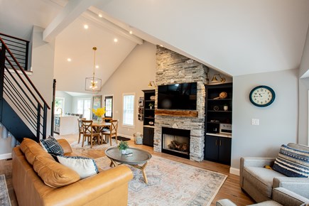 West Yarmouth Cape Cod vacation rental - Living Room
