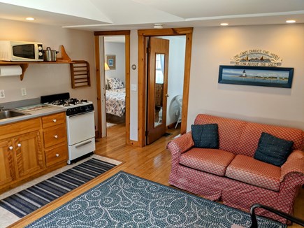 Hyannis Cape Cod vacation rental - Living room / kitchen