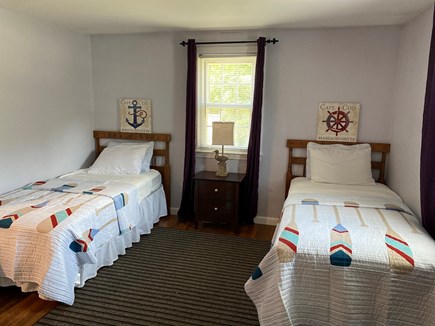 South Dennis Cape Cod vacation rental - Two twin beds with closet