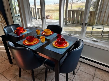South Yarmouth Cape Cod vacation rental - Dining Table