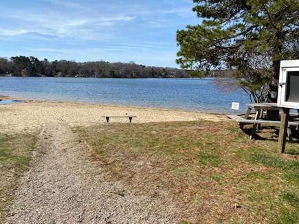 East Falmouth Cape Cod vacation rental - Jenkins Pond- 2 minutes walk from house