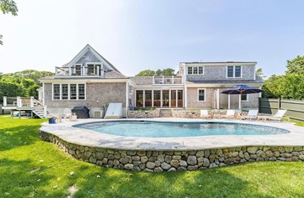 Chatham Cape Cod vacation rental - Private pool with 3 decks for the family.