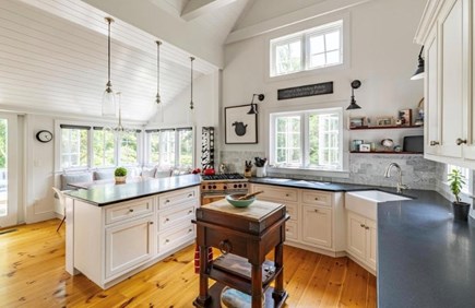 Chatham Cape Cod vacation rental - Beautiful new Chef's kitchen with cathedral ceiling.