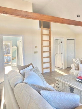 Sandwich, Sagamore Beach Cape Cod vacation rental - Living Room on upper level