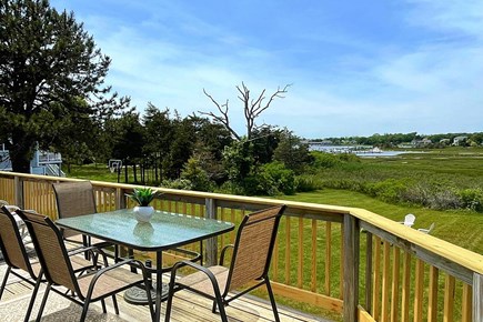 Dennis Cape Cod vacation rental - Dine alfresco with views at Seagrass Haven