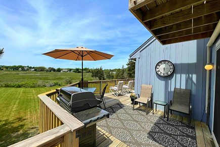 Dennis Cape Cod vacation rental - Grill lunches or dinner at home all while enjoying the view