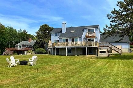 Dennis Cape Cod vacation rental - Rear yard is outstanding, perfect for games