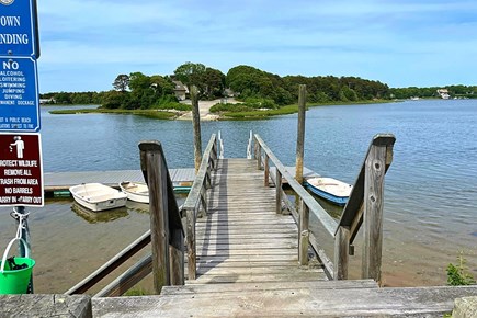 Dennis Cape Cod vacation rental - Launch your kayak or canoe from the dock down the street