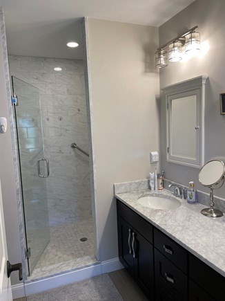 Orleans Cape Cod vacation rental - Master bathroom shower