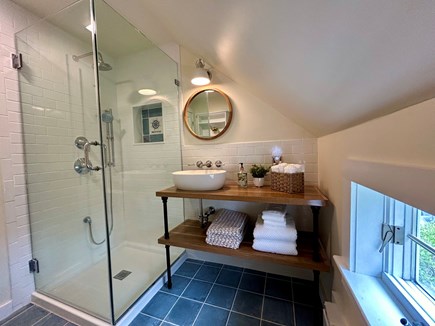 Brewster Cape Cod vacation rental - 2nd floor bathroom - newly renovated 2024