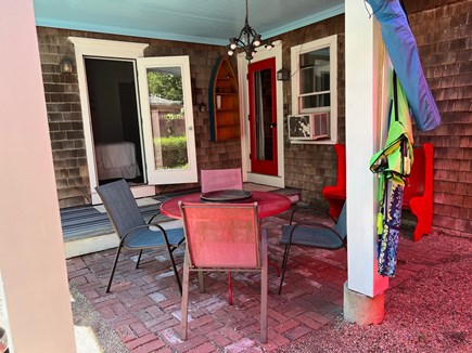 Provincetown Cape Cod vacation rental - Outdoor space includes seating