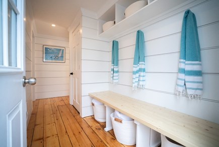Dennis Port Cape Cod vacation rental - Mudroom entry with access to 2 outdoor showers