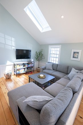 Dennis Port Cape Cod vacation rental - Living Room with large, sleeper sofa