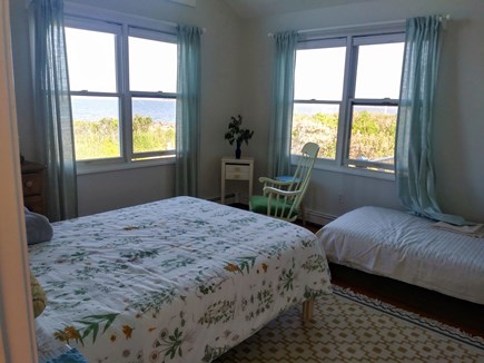 Wellfleet, On Indian Neck Beach, Wellflee Cape Cod vacation rental - Second bedroom with full and twin beds.