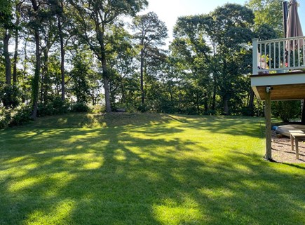 Harwich Cape Cod vacation rental - Large Backyard for yard games