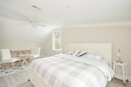 Falmouth Cape Cod vacation rental - Master Bedroom King with sitting area